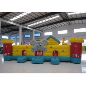 China Cute Animal Inflatable Kids Bounce House PVC inflatable house use bouncy Elephant Dog Animals Inflatable Fun House supplier