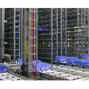 China Robot Welding ASRS Warehouse System , Radio Shuttle Racking With Laser Positioning Technology supplier