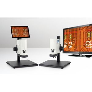 China Microscope stéréo visuel de bourdonnement avec l'appareil photo numérique, microscope stéréo industriel supplier