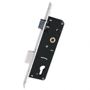 Latch Turnable Type Mortise Lock Body Black Paninting With Cylinder Hole