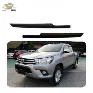 Abs Tail Gate Trim For Toyota Hilux Revo 2015 2016 Auto Exterior Accessories