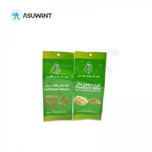 China Glossier Waterproof Reusable Food Packaging Plastic Bags Eco - Friendly Safe Ink supplier