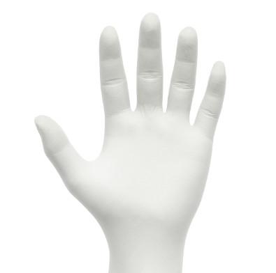 Durable Disposable Latex Gloves Ambidextrous Different Size High Elastic