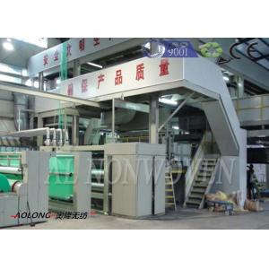 China Professional SMS Spunbond PP Non Woven Fabric Machine For Operation Suit 0~350m/min supplier
