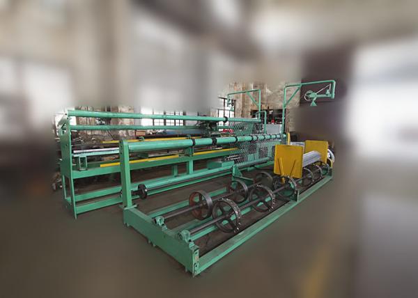 60 - 70m2/H Automatic Chain Link Fence Machine 4.5kw Power Wire Mesh Welding