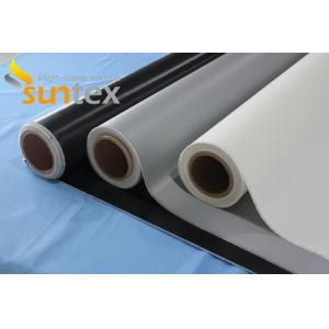 32 Oz High Temp Silicone Coated Fiberglass Fabric For Fire & Splash Curtains