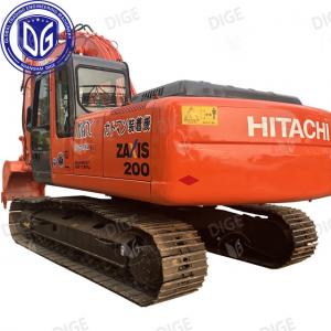China ZX200 ZX200-6 20 Ton Used Hitachi Crawler Excavator 97% New supplier