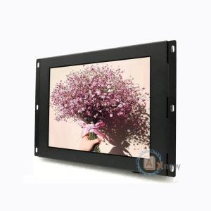 China Rack Mount 8 inch Resistive Touch Monitor AV / HDMI Inputs with USB supplier