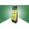 China Stable Free Standing Display Unit , Cardboard Floor Display Racks Recyclable wholesale