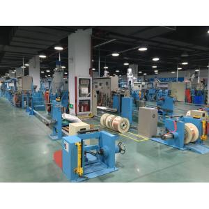 China Sky Blue  Extrusion Line , electrical wire making machine Max Speed 600M/min supplier
