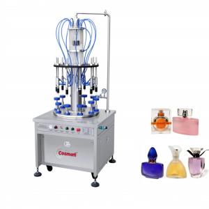 China 10 heads rotary perfume filling machine perfume bottle filling machine wholesale