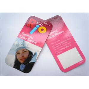 China Cardboard Clothing Label Tags Colored Customized For Decoration supplier