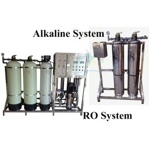 China 5 Stages Mineral Ultrapure Water System / Alkaline Water Filter 400GPD 1000LPH supplier
