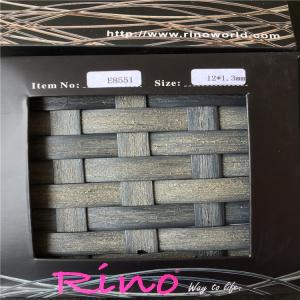 China 30mm Pe Rattan Material Waterproof Fabric For Furniture Dining Sets supplier