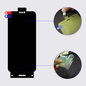 China new style full size screen cover tpu anti spy screen protector for OnePlus 6 supplier