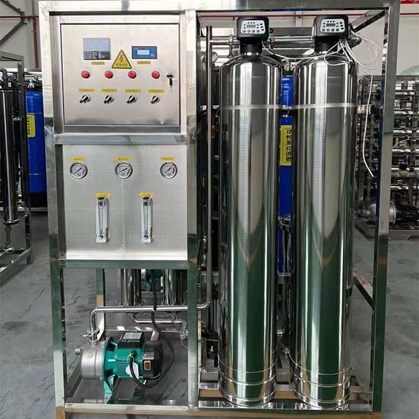 0.5 tons single-stage two-tank reverse osmosis plant for  drinking water