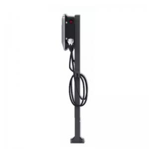 China High Efficiency Fast Electric Car AC Charging Station With 4.3 Inch LCD Display Mode supplier