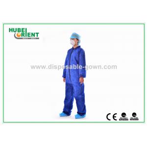 China Anti Virus Disposable Coverall Apparel Adults Non-Woven Safety Protective Clothing supplier