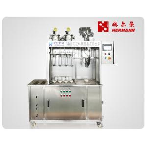 China 4-4-1 Beverage Bottling Equipment , Glass Bottle Filler SUS304 Body Material supplier
