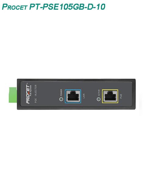 IEEE802.3 AT AF BT DC Power Over Ethernet Injector 50VDC To 57VDC