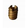 Brass, stainless steel cnc turning part with nickle, chrome plated for