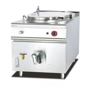 Gas Soup Kettle Western Kitchen Equipment 100L Capacity Soup Boiling Pan