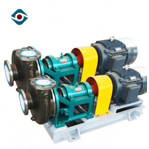 China Self Priming Centrifugal Industrial Chemical Pumps Corrosive Resistant Wear Resistant supplier