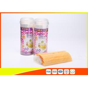 China Waterproof Packaging Custom Printed Ziplock Bags , Small Resealable Plastic Bags supplier