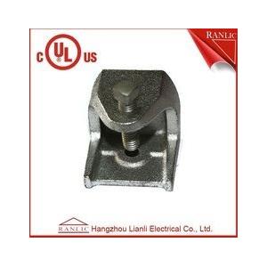 3/8" 1/2" Malleable Iron Beam Clamp WIth Square Head Screw / NPT Thread Rod Threads