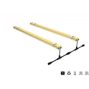 China UL1598 Standard UV LED Grow Lights AC 120V Lightweight Gold Color supplier