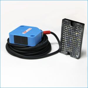 China 220VAC Relay Type Retro-reflective Square Photoelectric Sensor Switch 4m Sensing supplier