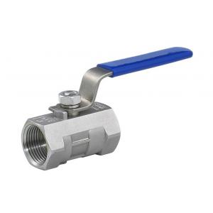 China 1/2 - 4 Stainless Steel Water Fountain Equipment Ball Valve , Full Bore Ball Valves supplier