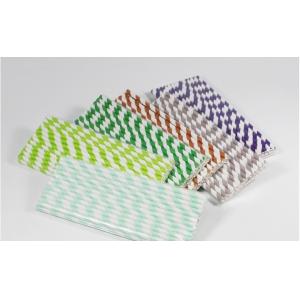 Christmas colorful striped paper straws