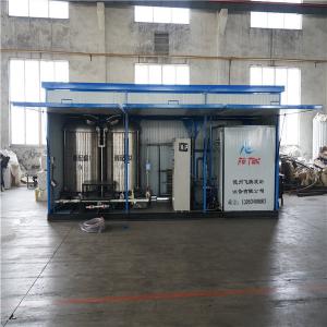China Water Heated Emulsifying Machine , Container Loading Emulsion Bitumen Plant supplier