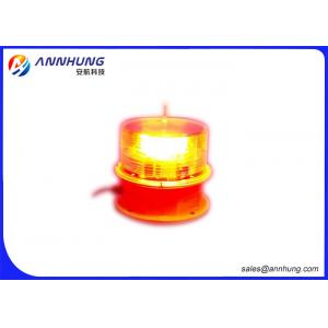 Aging Resistance LED Flashing Lights / Aviation Red Light High Efficiency