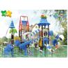 Fun Colorful Children'S Outdoor Water Slides Eco Friendly For Community