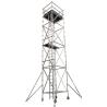 China Acceso de bloqueo de anillo Escafondo de torre de aluminio móvil de 2 a 40 m de altura con menos componentes wholesale