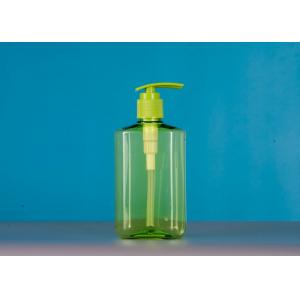 Plastic 270ml Empty Shampoo Bottles With Pump Transparent