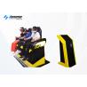 Black And Yellow Colour 9D Virtual Reality Simulator Three Person 3500W