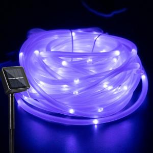 Color Changing Solar Powered Led Strip Lights Waterproof Ip44 Multipurpose String Light