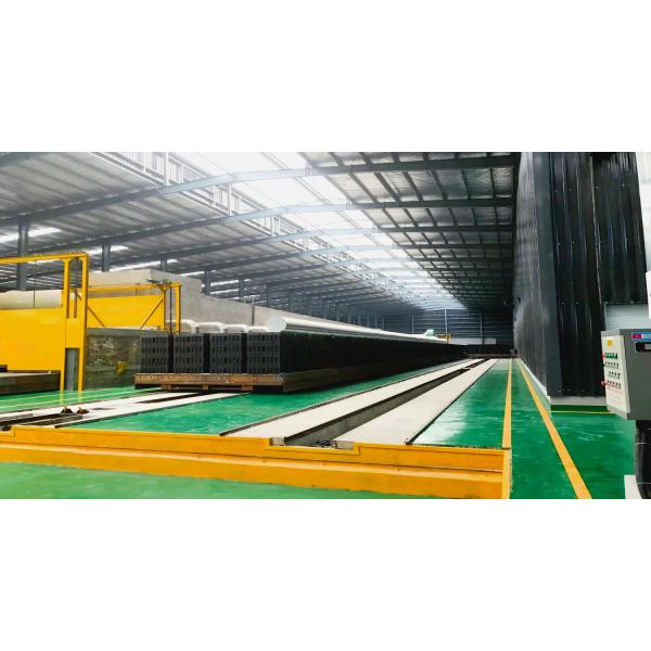 Automatic Brick Tunnel Kiln Easy Operation Continuous Natural Gas Fired Kiln