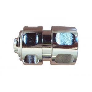Nickel Plated Quick Connect Water Hose Coupler , Garden Hose Quick Connect Adapter
