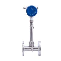 China Steam Flow Meter Vortex Type For Natural Gas With Piezoelectric Crystal Detection on sale