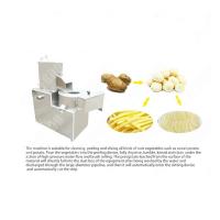 China Fresh Potato Peeling Slicing Machine/Potato Chip Cutter Chipper Peeler Slicer Cutting Machine on sale