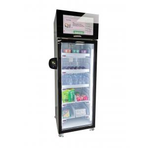 China WIFI Smart Fridge Milk Vending Machine Creadit Card Payment System supplier
