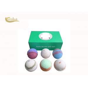 China Beautiful Bath Bomb Gift Sets Private Label Packaging For Skin Whitening supplier