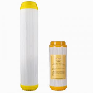 China Household Water Treatment 10 inch Resin Filter Cartridge for Full House Reverse Osmosis supplier