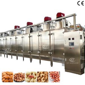 China Multipurpose Nuts Roaster Machine with Roasting/Drying Function and Gas or Electric Heating wholesale