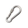 China Customizable Stainless Steel Quick Link Spring Snap Hook With Screw Lock for Industrial wholesale