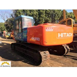China Second Hand Hitachi Excavator / Hydraulic Crawler Excavator EX200-3 Backhoe supplier